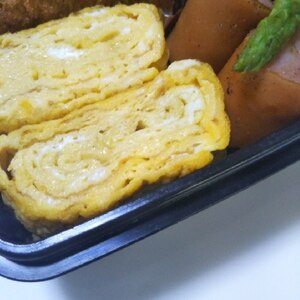 塩麹入り♪厚焼き卵